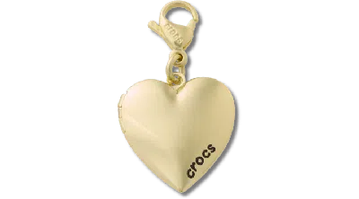 Jibbitz Gold Locket Charm