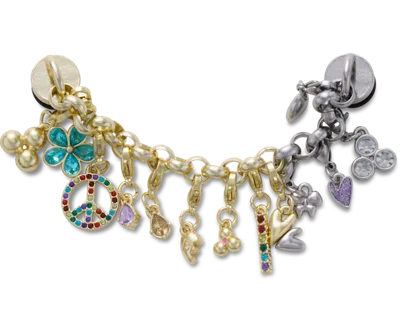 Jibbitz Gold Silver Adjust Charm Chain