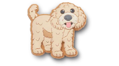 Jibbitz Golden Doodle Puppy