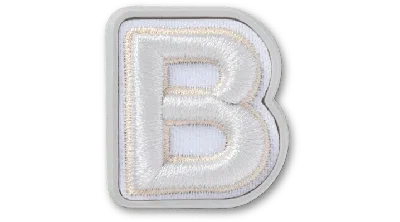 Jibbitz Greek Letter Beta
