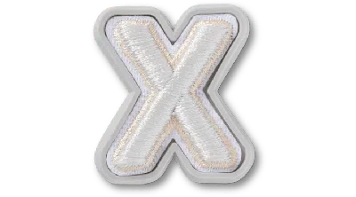 Jibbitz Greek Letter Chi