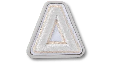 Jibbitz Greek Letter Delta