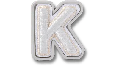 Jibbitz Greek Letter Kappa