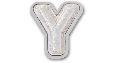 Jibbitz Greek Letter Upsilon