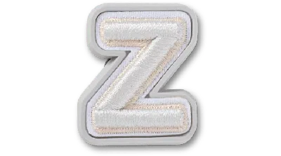 Jibbitz Greek Letter Zeta