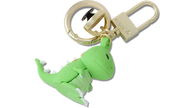 Jibbitz Green Dino Bag Charm
