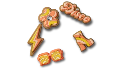 Jibbitz Groovy Disco 5 Pack