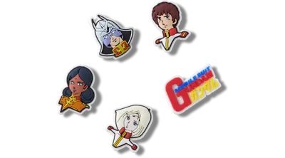 Jibbitz Gundam 5 Pack In Multi