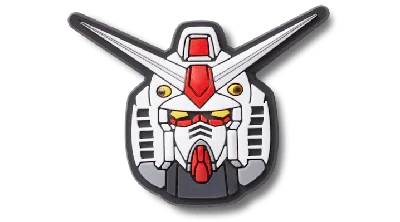 Jibbitz Gundam In White