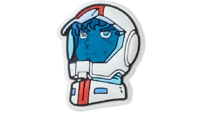 Jibbitz Gundam Amuro Ray In Blue