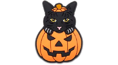 Jibbitz Halloween Kitty