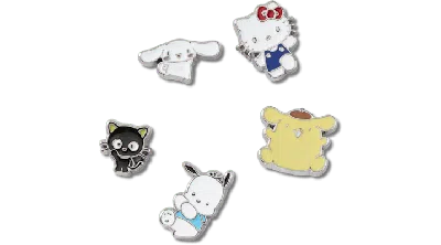 Jibbitz Hello Kitty® And Friends Elevated 5 Pack In Multi