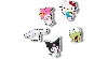 Jibbitz Hello Kitty® And Friends 5 Pack