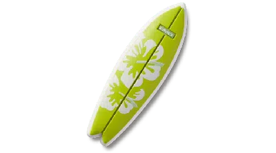 Jibbitz Hibiscus Surf Board