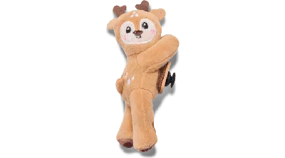 Jibbitz Huggitz Reindeer In Brown