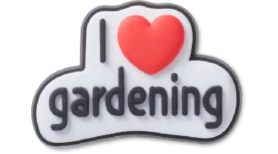 Jibbitz I Heart Gardening
