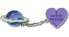 Jibbitz I Need Space Planet Chain