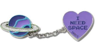 Jibbitz I Need Space Planet Chain