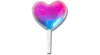 Jibbitz Jelly Heart Lollipop