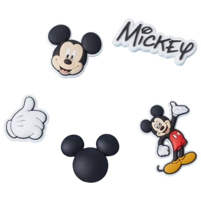 Jibbitz Kids  Mickey Pant 5 Pack In Black