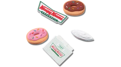 Jibbitz Krispy Kreme Crocs 5 Pack