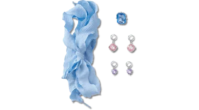 Jibbitz Laces And Gems Charm Kit