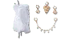 Jibbitz Laces And Pearl Chain Charm Kit