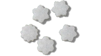 Jibbitz Led Winter Night Snowflake 5 Pack