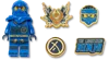 Jibbitz Lego® Ninjago® Jay 5 Pack In Multi