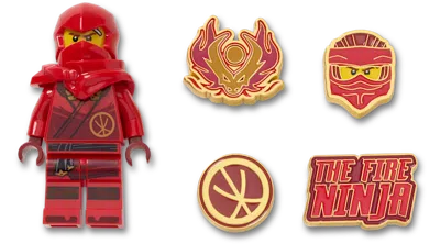 Jibbitz Lego® Ninjago® Kai 5 Pack In Red