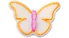 Jibbitz Lights Up Butterfly