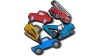 Jibbitz Lights Up Cars And Trucks 5 Pack