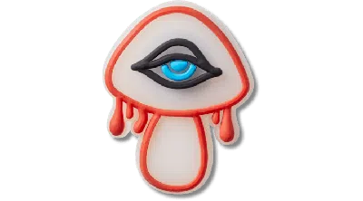Jibbitz Lights Up Drippy Mushroom