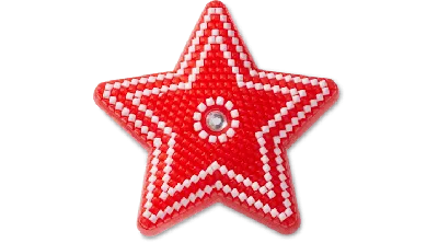 Jibbitz Lights Up Red Star