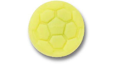 Jibbitz Lights Up Yellow Soccer Ball