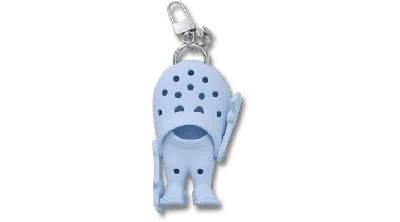 Jibbitz Lil Classic Bag Charm In Blue