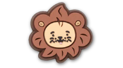 Jibbitz Lion Cutie