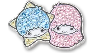 Jibbitz Littletwinstars™ With Swarovski® Crystals In Multi