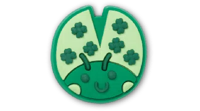 Jibbitz Lucky Lady Bug In Green