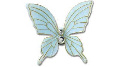 Jibbitz Magical Blue Butterfly