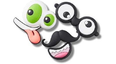 Jibbitz Make Your Own Faces 5 Pack