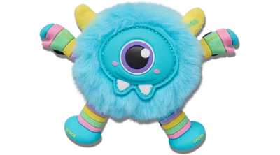 Jibbitz Make Your Own Monster With Sound 5 Pack In Blue