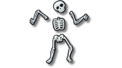 Jibbitz Make Your Own Skeleton