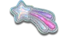 Jibbitz Marbled Shooting Star In Multi