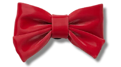 Jibbitz Maroon Bow Dark Romance