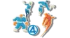 Jibbitz Marvel Fantastic 4 5 Pack