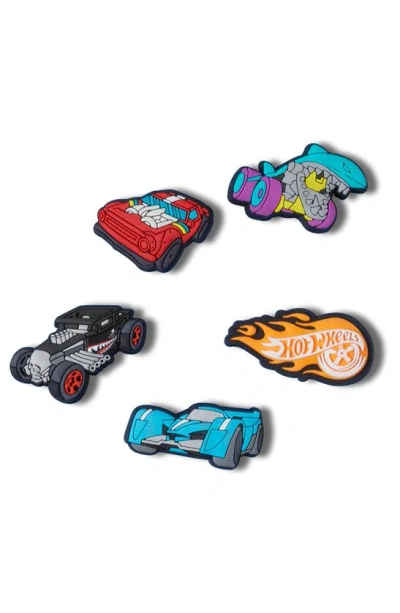 Jibbitz Kids' Mattel® Hot Wheels Assorted 5-pack  Shoe Charms In White