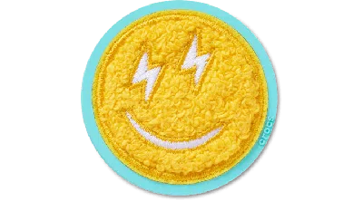 Jibbitz Mega Chenille Happy Face