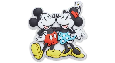 Jibbitz Mickey And Minnie In Blue