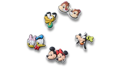 Jibbitz Mickey And Minnie Mouse Friends 5 Pack